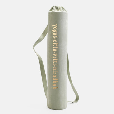 Premium Faux Suede Yoga Mat Carrier Exercise Yoga Mat Bag
