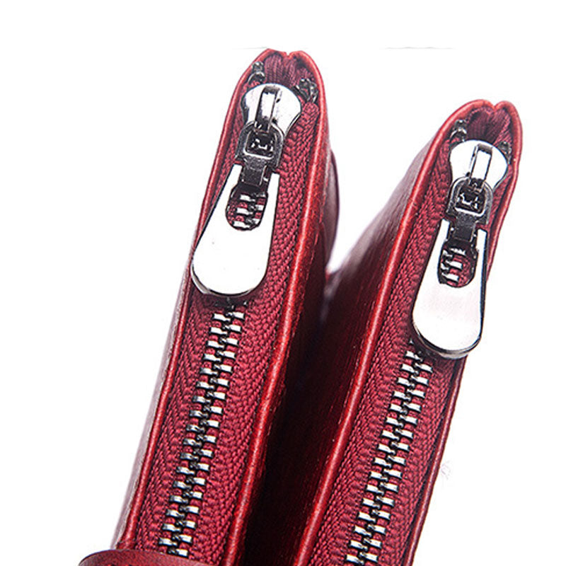 Genuine Leather Large Capacity Wallet