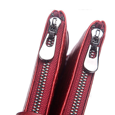 Genuine Leather Large Capacity Wallet