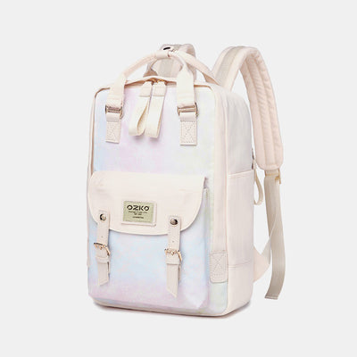Functional Large Computer Purse Fluorescent Stylist Laptop Backpack for Travel Work