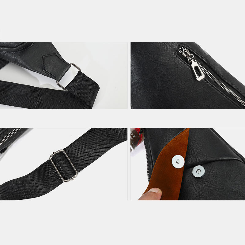 Large Capacity Lightweight Anti-theft Durable Business Sling Bag