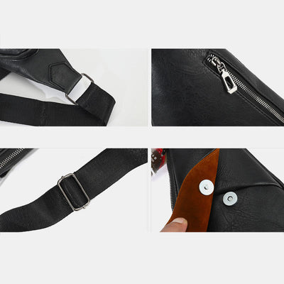 Large Capacity Lightweight Anti-theft Durable Business Sling Bag