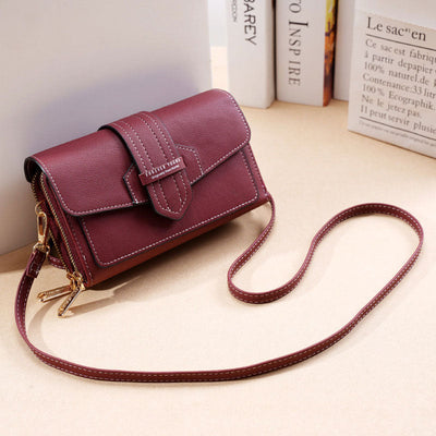 Retro Multi-Card Coin Purse Crossbody Bag