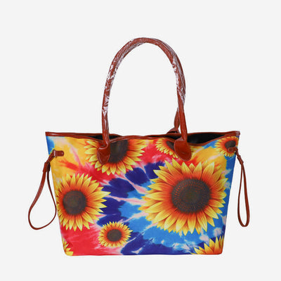 Casual Printing Canvas Tote Beach Bag