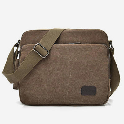 Large Capacity British Style Vintage Messenger Bag