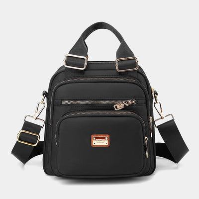 Multi-Pocket Waterproof Crossbody Bag Backpack