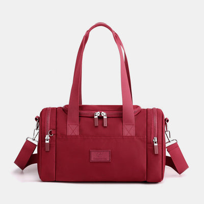 3 Way-Use Waterproof Large Capacity Casual Crossbody Bag  - FireBrick - image 0