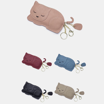 Cute Cat Slim Coin Purse