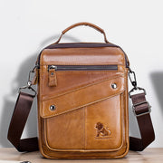 Multifunctional Large Capacity Vintage Sling Bag Messenger Bag