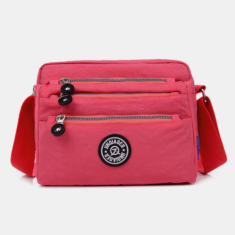 Waterproof Multi-Pocket Casual Crossbody Bag