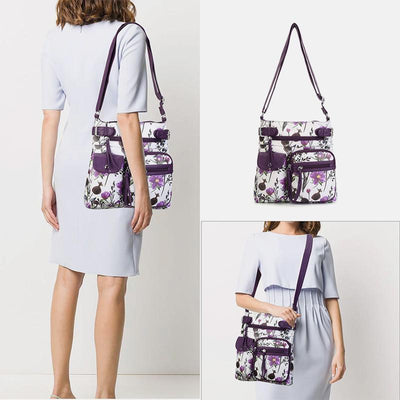 Waterproof Multi-pocket Crossbody Bag Shoulder Bag