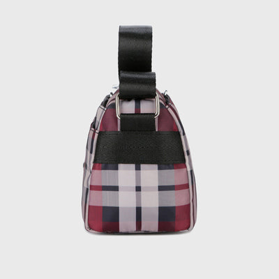 Multiple Compartment Nylon Purse For Women Classic Waterproof Crossbody Bag
