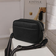 Wide Detachable Strap Shoulder For Women Faux Leather Crossbody Bag