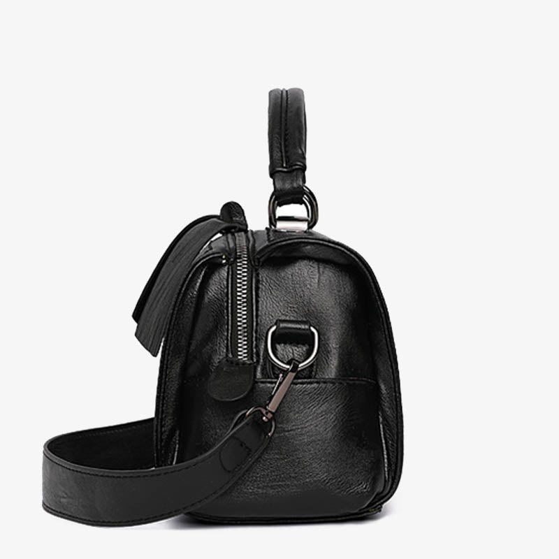 Minimalist Top Handbag For Lady Elegant Bowknot Design Crossbody Bag
