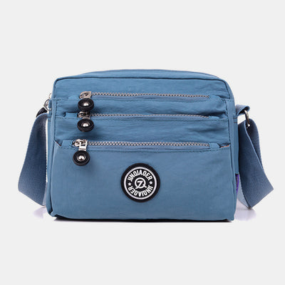 Waterproof Multi-Pocket Casual Crossbody Bag