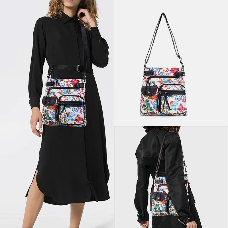 Waterproof Multi-pocket Crossbody Bag Shoulder Bag