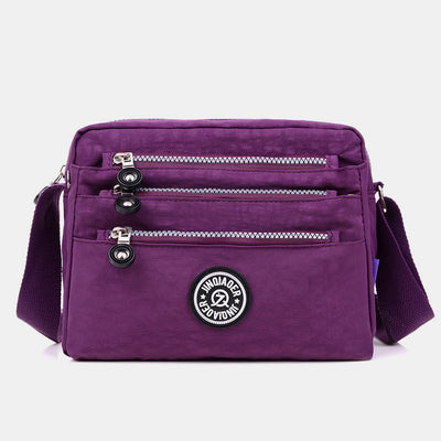 Waterproof Multi-Pocket Casual Crossbody Bag