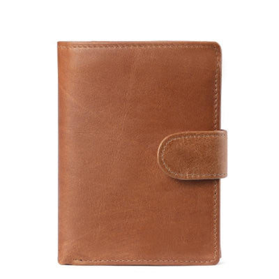 Large Capacity RFID Multi-Slot Vintage Wallet