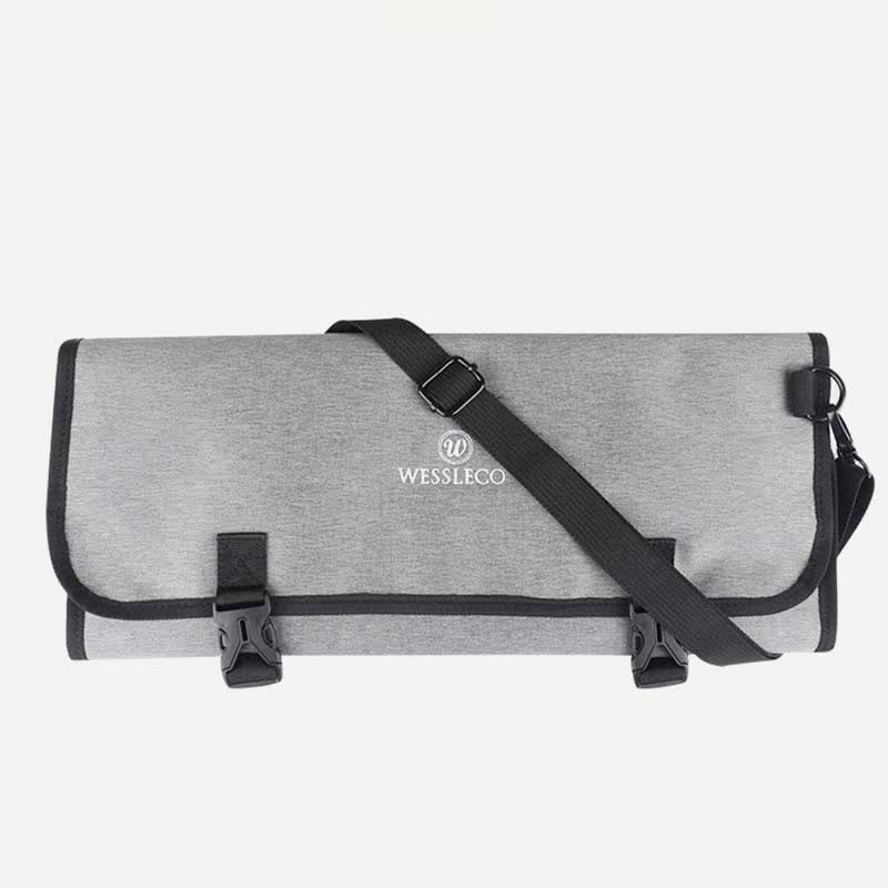 Chef Knife Roll Bag Kitchen Utensil Organizer Padded and Holds Handbag