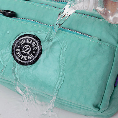 Waterproof Multi-Pocket Casual Crossbody Bag