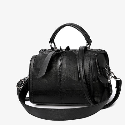 Minimalist Top Handbag For Lady Elegant Bowknot Design Crossbody Bag