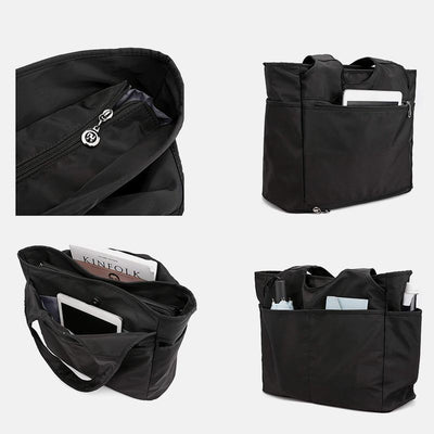 Waterproof Multi-Compartment Dry Wet Separation Shoulder Bag