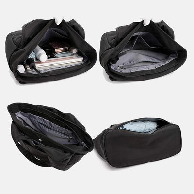 Waterproof Multi-Compartment Dry Wet Separation Shoulder Bag
