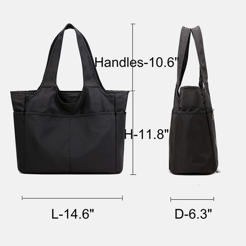 Waterproof Multi-Compartment Dry Wet Separation Shoulder Bag
