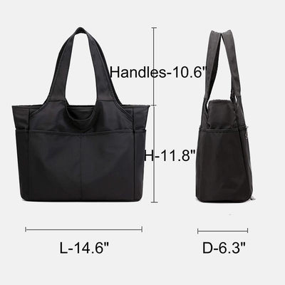Waterproof Multi-Compartment Dry Wet Separation Shoulder Bag