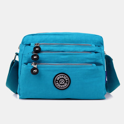 Waterproof Multi-Pocket Casual Crossbody Bag