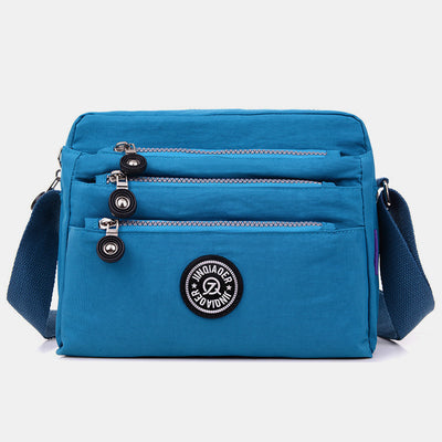 Waterproof Multi-Pocket Casual Crossbody Bag