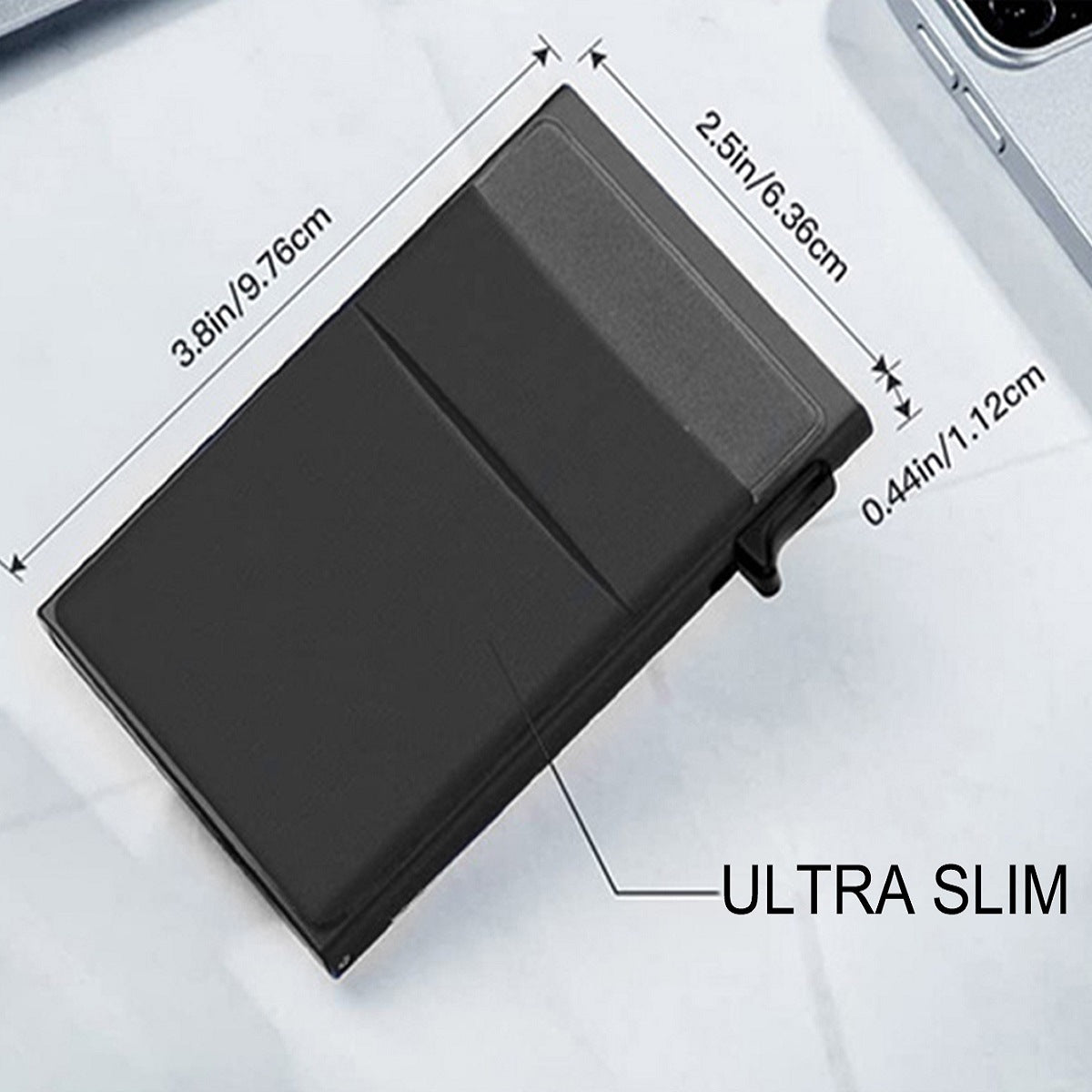 Women Men Ultra Slim Card Holder RFID Blocking Protective Cover
